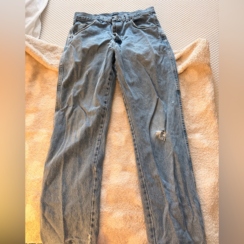 Wrangler Men's Relaxed Fit Jeans - Light Blue